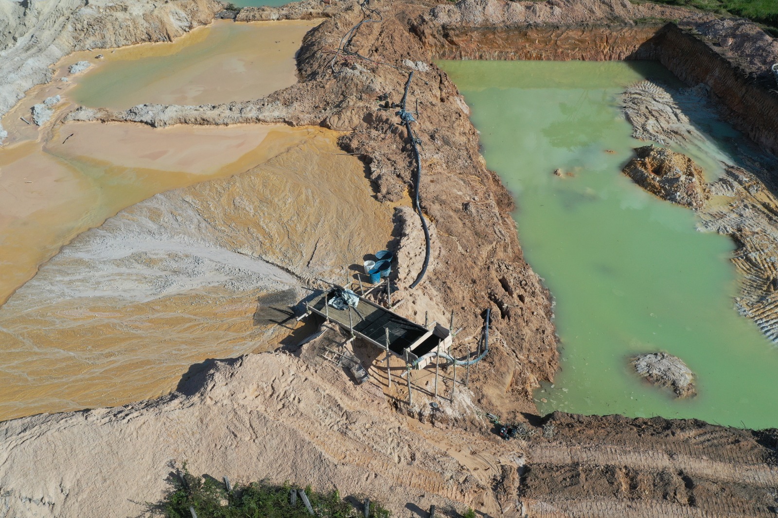 Área de mineração acompanhada em processo de licenciamento ambiental
